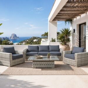 BALI Parga 4 Piece Sofa Set